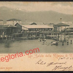 ag8060 - CARTOLINA D'EPOCA - Massa Carrara Provincia - Marina di Massa
