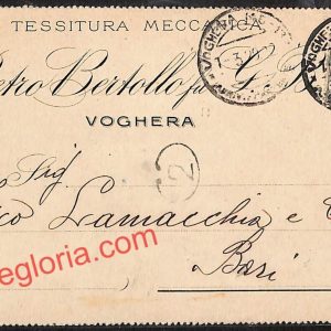 ah6361 - STORIA POSTALE - Pavia Provincia - Voghera