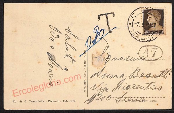 ae4614 - CARTOLINA D'EPOCA - Caserta Provincia - Capua - immagine 2
