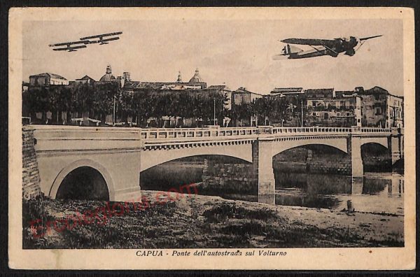 ae4615 - CARTOLINA D'EPOCA - Caserta Provincia - Capua  1935