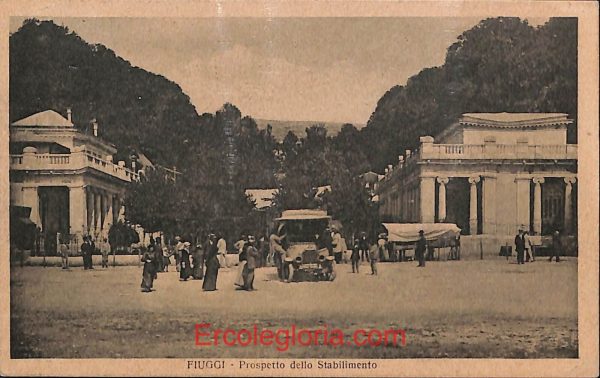 ad8300 - CARTOLINA D'EPOCA - Roma Provincia - Fiuggi  1917