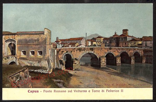 ae4616 - CARTOLINA D'EPOCA - Caserta Provincia - Capua