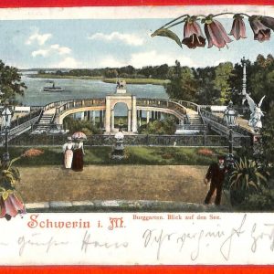 aa7444 - Ansichtskarten VINTAGE POSTCARD: Deutschland GERMANY - SCHWERIN 1902