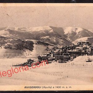 ag5512 - CARTOLINA D'EPOCA - L'Aquila Provincia - Rivisondoli    1938