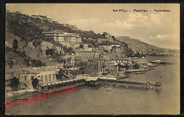 ag9873 - CARTOLINE D'EPOCA - Napoli Citta - Panorama