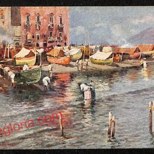 ag9877 - CARTOLINE D'EPOCA - Napoli Citta - Spiaggia delle Marinella