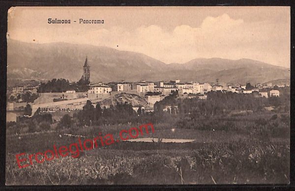 ag5520 - CARTOLINA D'EPOCA - L'Aquila Provincia - Sulmona