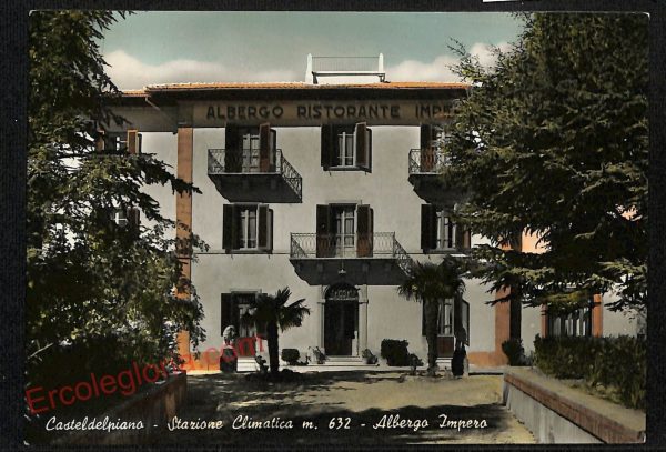 ag2154 - CARTOLINA D'EPOCA - Grosseto Provincia - Castel del Piano  1955