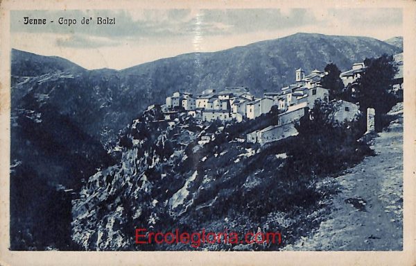 ad8313 - CARTOLINA D'EPOCA - Roma Provincia - Jenne  1937