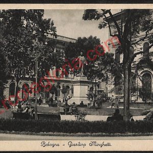 ae2256 - CARTOLINA  D'EPOCA - Bologna Città - Giardino Minghetti