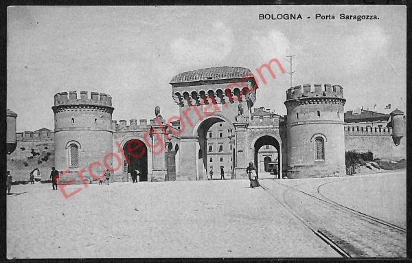 ae2257 - CARTOLINA  D'EPOCA - Bologna Città - Porta Saragozza