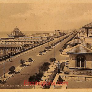 ad8324 - CARTOLINA D'EPOCA - Roma Provincia - Lido di Ostia  1934