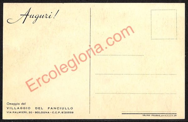 ae2259 - CARTOLINA  D'EPOCA - Bologna Città - Villaggio del Fanciullo - immagine 2