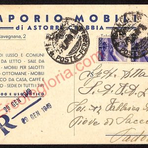 ae2266 - CARTOLINA  D'EPOCA - Bologna Città - Emporio Mobili