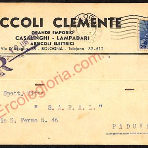 ae2271 - CARTOLINA  D'EPOCA - Bologna Città - Zeccoli Clemente