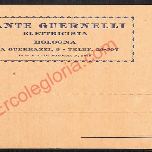 ae2274 - CARTOLINA  D'EPOCA - Bologna Città - Sante Guernelli