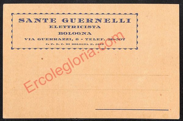 ae2274 - CARTOLINA  D'EPOCA - Bologna Città - Sante Guernelli