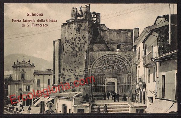 ag5528 - CARTOLINA D'EPOCA - L'Aquila Provincia - Sulmona