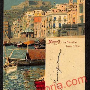 ag9890 - CARTOLINE D'EPOCA - Napoli Citta - Via Marinella