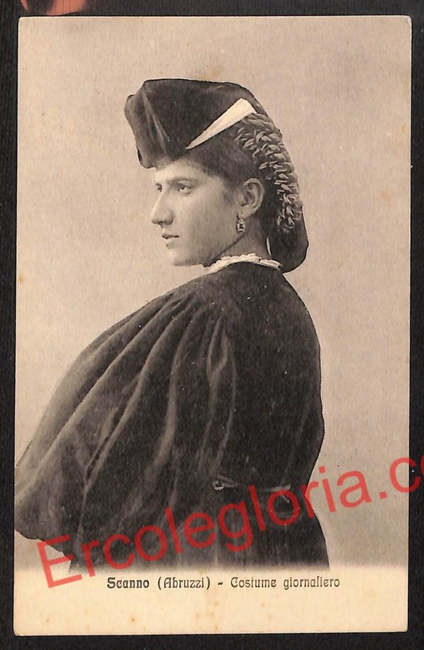 ag5539 - CARTOLINA D'EPOCA - L'Aquila Provincia - Scanno