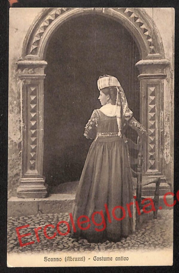 ag5540 - CARTOLINA D'EPOCA - L'Aquila Provincia - Scanno