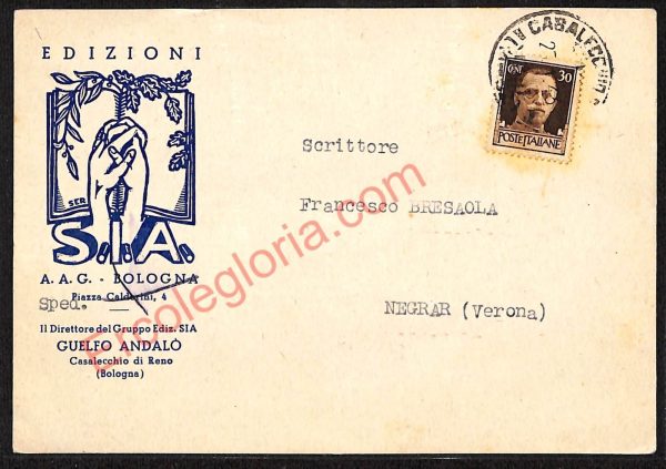 ae2285 - CARTOLINA  D'EPOCA - Bologna Città - Casalecchio di Reno