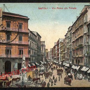 ag9893 - CARTOLINE D'EPOCA - Napoli Citta - Via Toledo