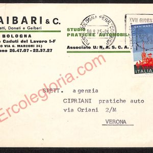 ae2290 - CARTOLINA  D'EPOCA - Bologna Città - Gaibari C.