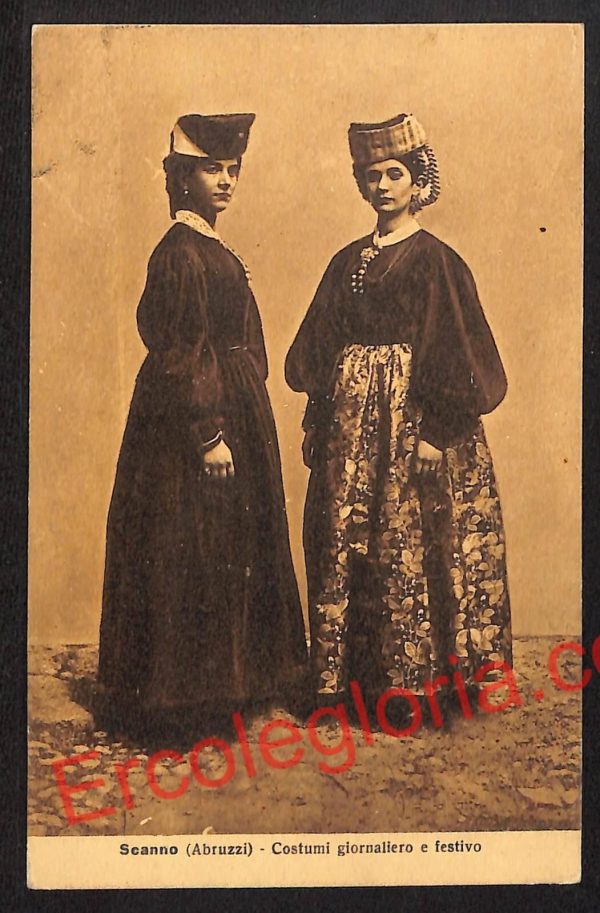 ag5544 - CARTOLINA D'EPOCA - L'Aquila Provincia - Scanno
