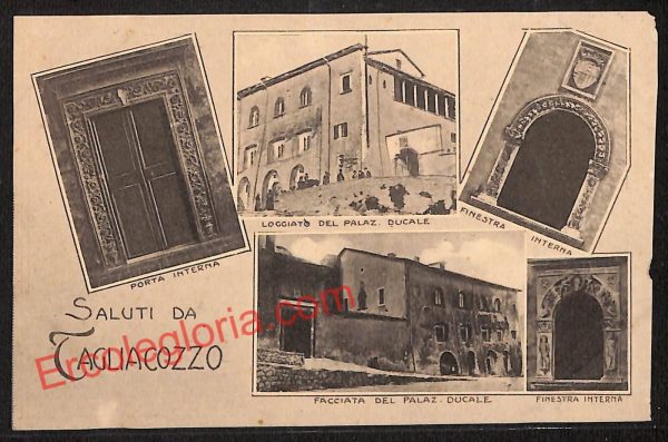 ag5546 - CARTOLINA D'EPOCA - L'Aquila Provincia - Tagliacozzo