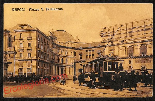 ag9897 - CARTOLINE D'EPOCA - Napoli Citta - Piazza San Ferdinando