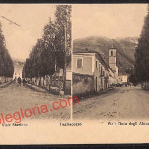 ag5548 - CARTOLINA D'EPOCA - L'Aquila Provincia - Tagliacozzo
