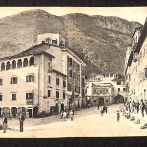 ag5553 - CARTOLINA D'EPOCA DOPPIA - L'Aquila Provincia - Tagliacozzo  1905