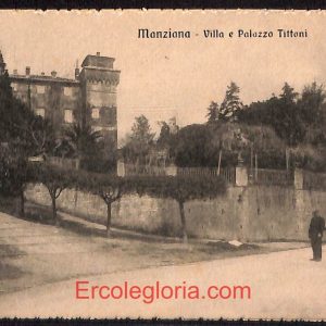 ad8346 - CARTOLINA D'EPOCA - Roma Provincia - Manziana  1916