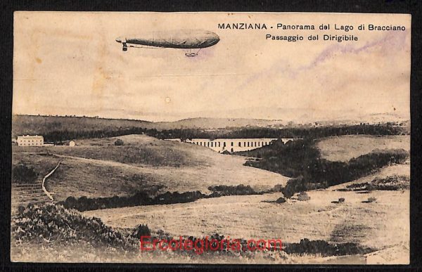 ad8354 - CARTOLINA D'EPOCA - Roma Provincia - Manziana