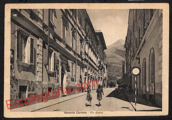 ag8073 - CARTOLINA D'EPOCA - Massa Carrara Provincia - Apuania