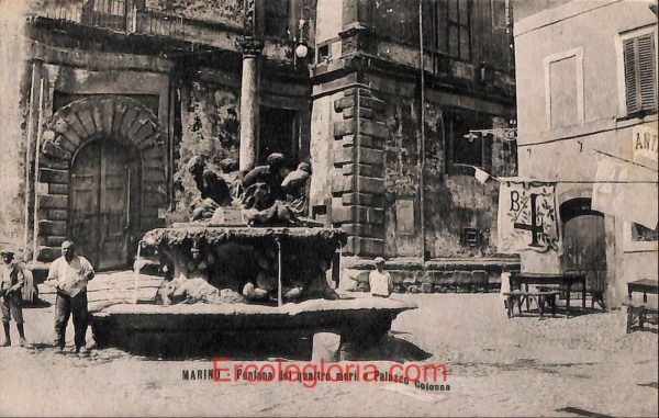 ad8360 - CARTOLINA D'EPOCA - Roma Provincia - Marino  1909