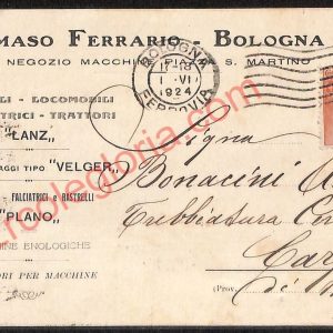 ae2298 - CARTOLINA  D'EPOCA - Bologna Città - Tomaso Ferrario