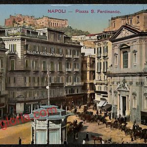 ag9904 - CARTOLINE D'EPOCA - Napoli Citta - Piazza San Ferdinando