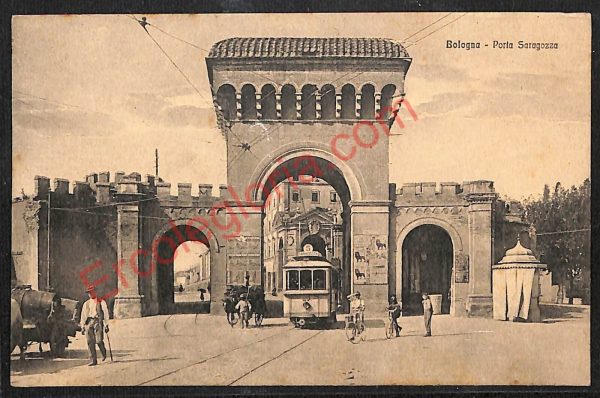 ae2303 - CARTOLINA  D'EPOCA - Bologna Città - Porta Saragozza