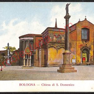 ae2306 - CARTOLINA  D'EPOCA - Bologna Città - Chiesa S. Domenico