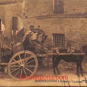 ad8382 - CARTOLINA D'EPOCA - Roma Provincia - Monterotondo  1912