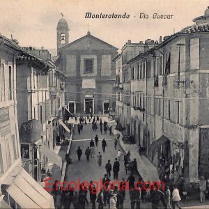 ad8383 - CARTOLINA D'EPOCA - Roma Provincia - Monterotondo  1939