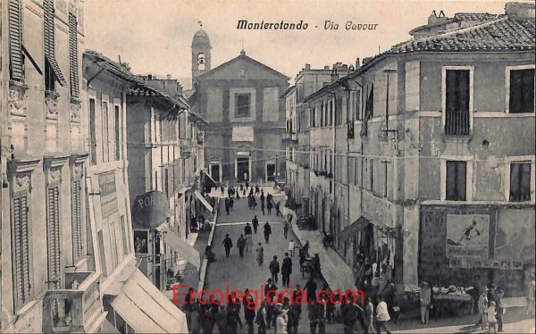 ad8383 - CARTOLINA D'EPOCA - Roma Provincia - Monterotondo  1939