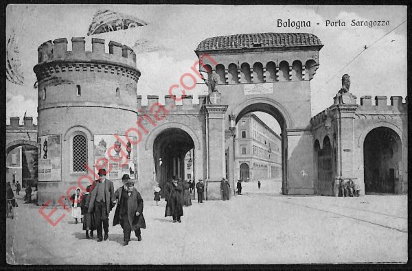 ae2309 - CARTOLINA  D'EPOCA - Bologna Città - Porta Saragozza