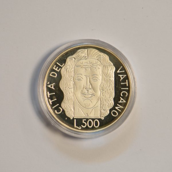NA0084 - Moneta Vaticano 500 Lire Celebrativa 1998 Proof