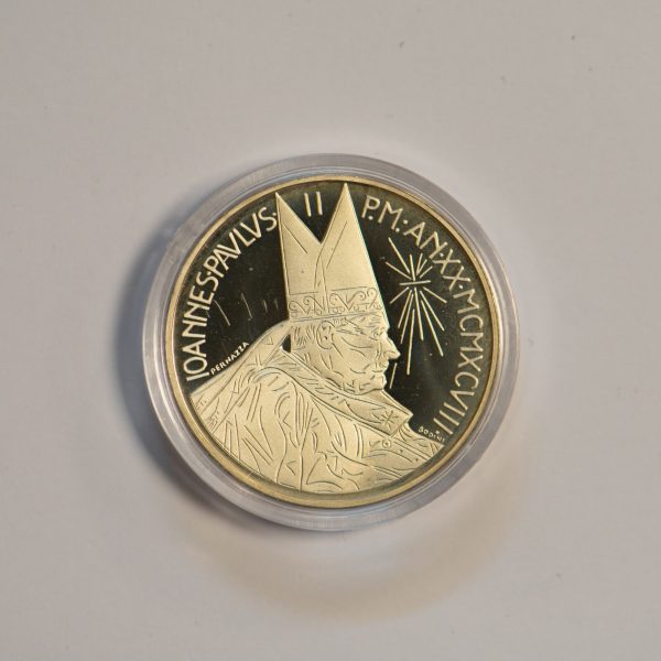 NA0084 - Moneta Vaticano 500 Lire Celebrativa 1998 Proof - immagine 2