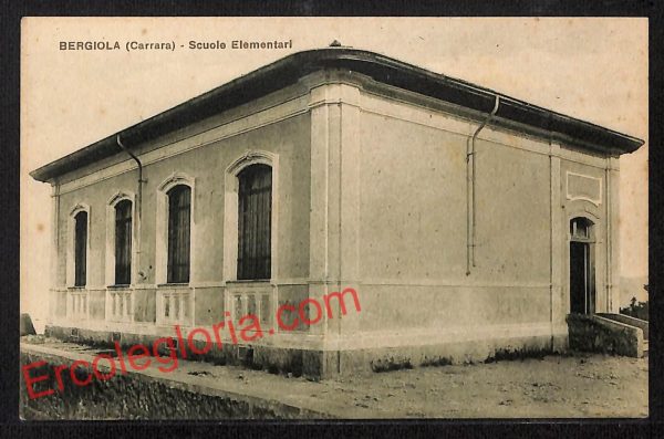 ag8088 - CARTOLINA D'EPOCA - Massa Carrara Provincia - Bergiola