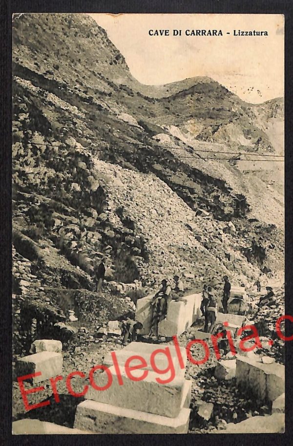 ag8089 - CARTOLINA D'EPOCA - Massa Carrara Provincia - Cave di Carrara