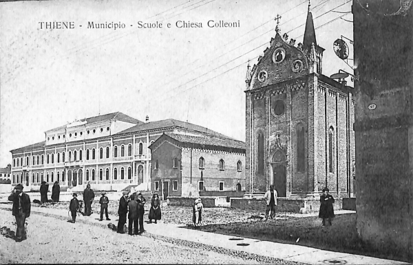 ab4173 -  CARTOLINA  D'EPOCA - Vicenza  Provincia  -  Thiene